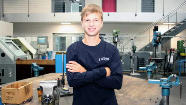 Noah Schreiber startet seine Ausbildung bei uns