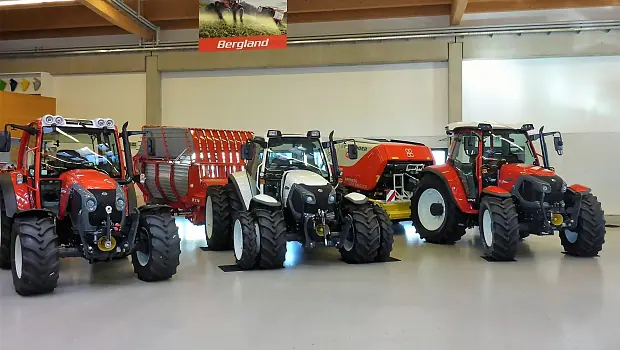 Ausstellung Traktoren
